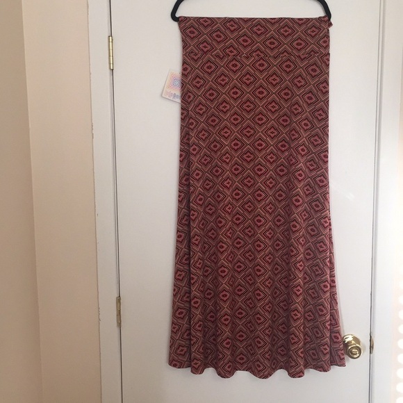 XL LuLaRoe Maxi Skirt F06 1129 - Picture 1 of 4